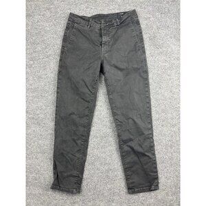 Vince Pants Womens 27 Charcoal Gray Chino Twill Made in USA DV3083SZ2 Stretch